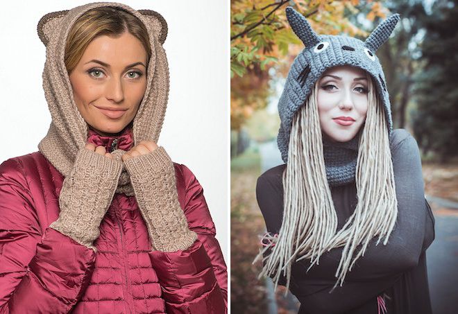 снуд с ушками снуд с ушками