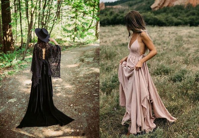 вечернее платье в стиле бохо вечернее платье в стиле бохо