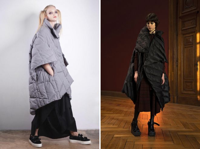 асимметричный пуховик оверсайз асимметричный пуховик оверсайз