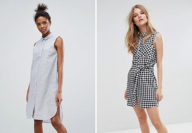 платье рубашка без рукавов платье рубашка без рукавов