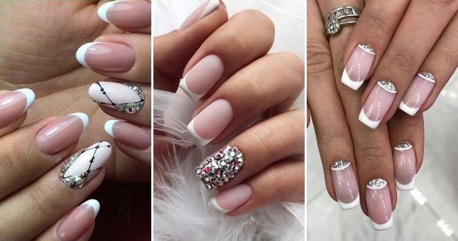 Френч со стразами 2019 Френч со стразами 2019