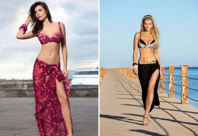 как красиво завязать парео как красиво завязать парео