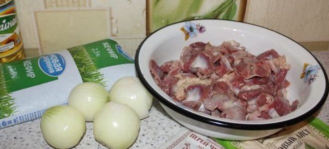как варить куриные желудки как варить куриные желудки