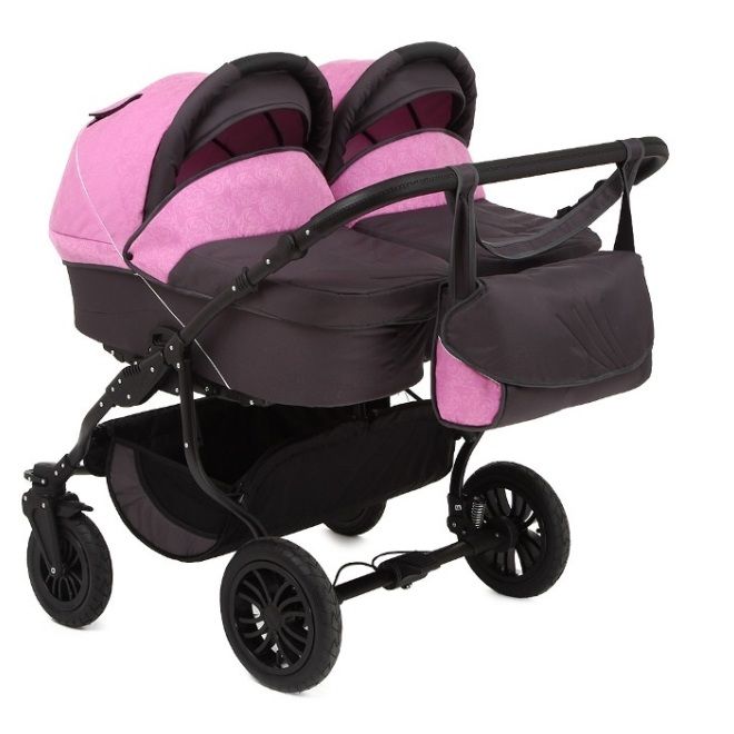 Коляска для двойни 1 в 1 люльки Коляска для двойни 1 в 1 люльки