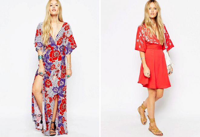 кому идет платье кимоно кому идет платье кимоно