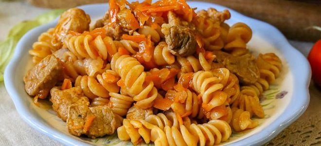 макароны по турецки на сковороде макароны по турецки на сковороде