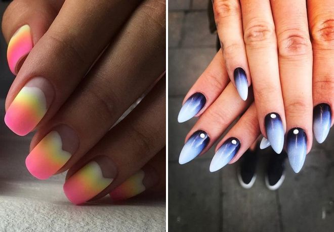 маникюр омбре 2019 маникюр омбре 2019