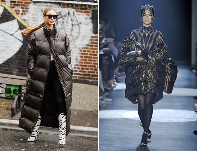 модный широкий пуховик модный широкий пуховик