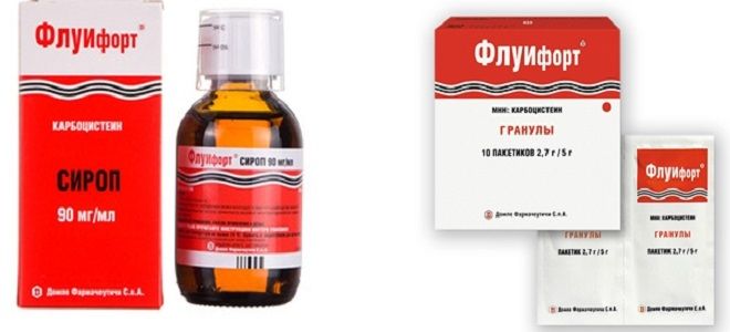 сироп от кашля флуифорт сироп от кашля флуифорт