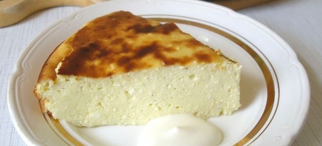 фото1 творожная запеканка пп в духовке