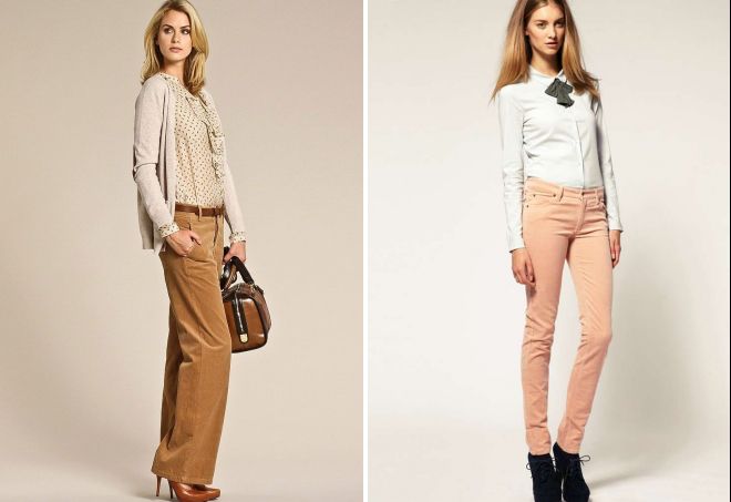 женские бежевые брюки женские бежевые брюки