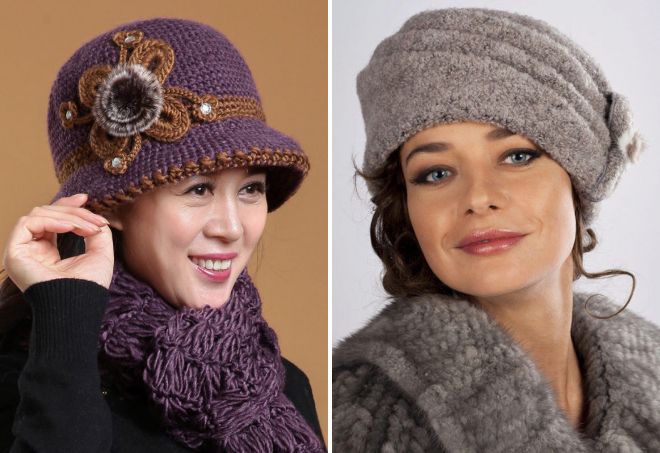 модные вязаные шапки для пожилых женщин модные вязаные шапки для пожилых женщин