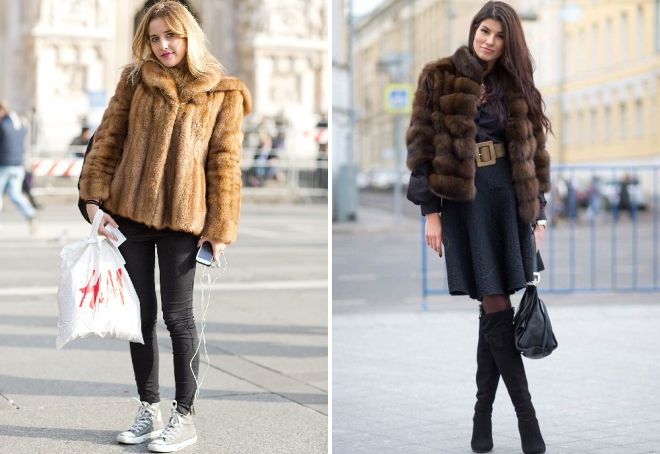 с чем носить полушубок с чем носить полушубок