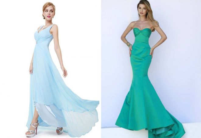 голубое платье в пол голубое платье в пол