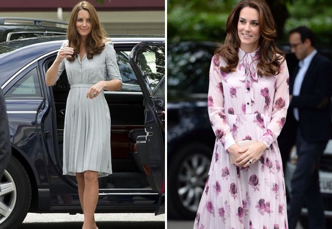 Кейт Миддлтон в платье Кейт Миддлтон в платье