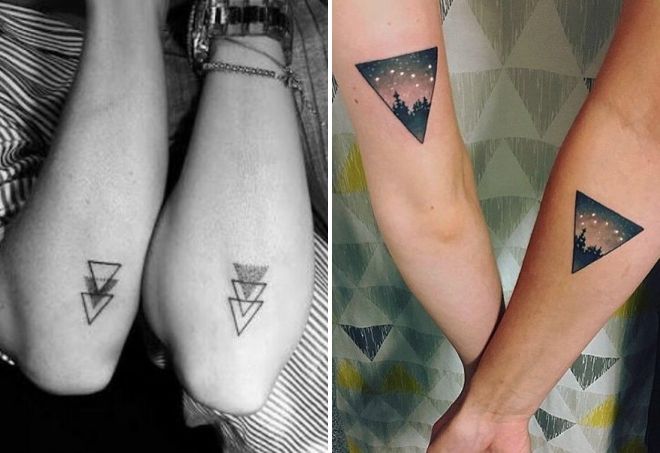 парные тату геометрия парные тату геометрия