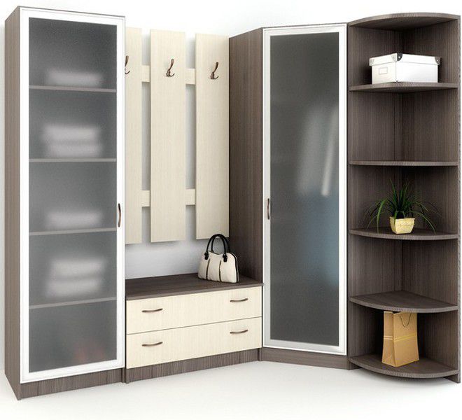 угловой шкаф с вешалкой в прихожую классика угловой шкаф с вешалкой в прихожую классика