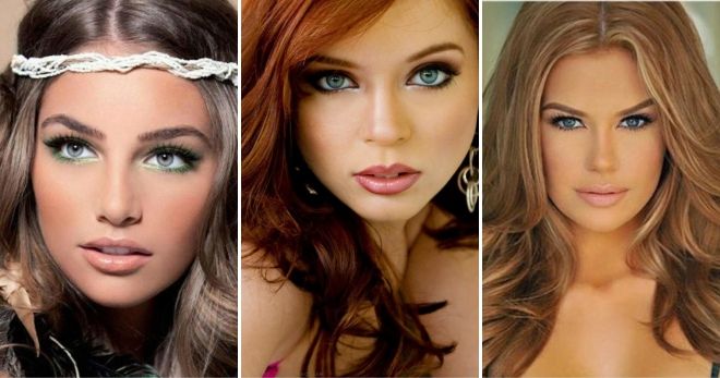 Цвет волос для зеленых глаз Цвет волос для зеленых глаз