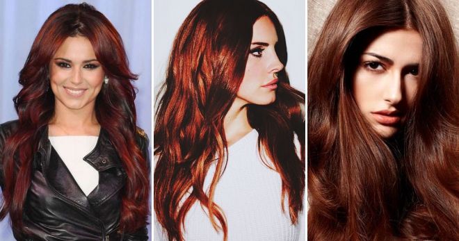 Цвет волос красный шоколад Цвет волос красный шоколад