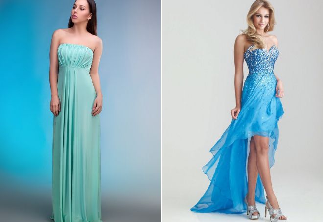 голубое платье с открытыми плечами голубое платье с открытыми плечами