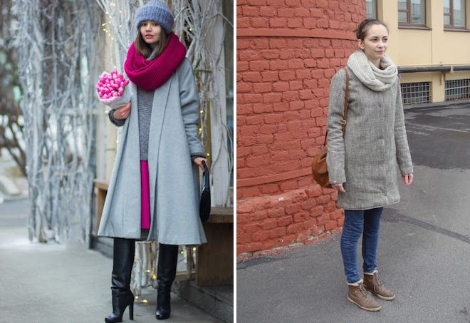 снуд с пальто снуд с пальто