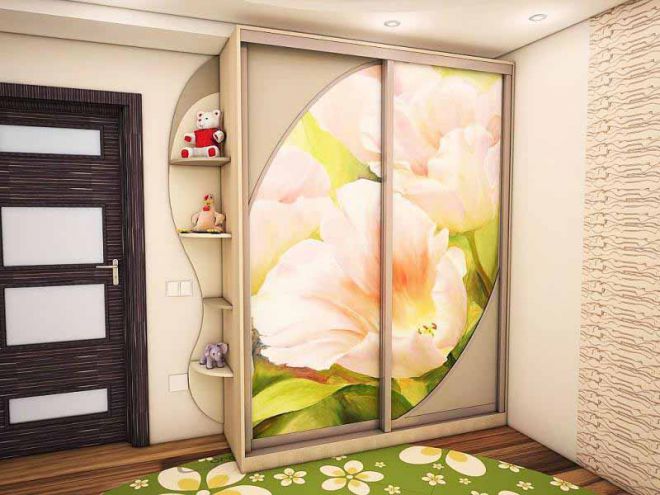 Шкаф купе с фотопечатью Шкаф купе с фотопечатью