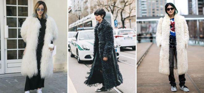 шуба из овчины с чем носить шуба из овчины с чем носить