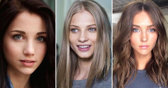 Цвет волос для голубых глаз Цвет волос для голубых глаз