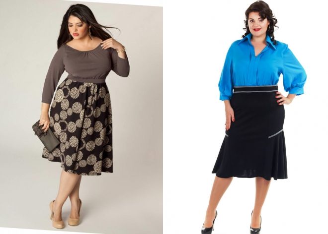 стильные юбки для полных женщин стильные юбки для полных женщин