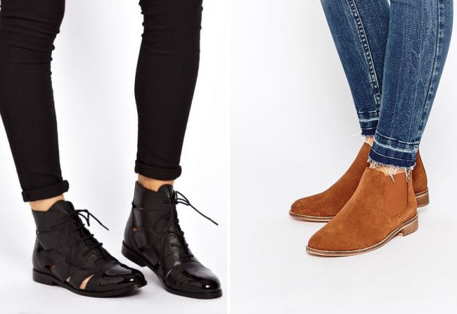 ботильоны без каблука 2018 ботильоны без каблука 2018