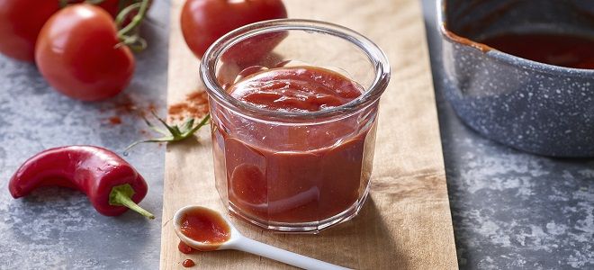 острый кетчуп из помидор острый кетчуп из помидор