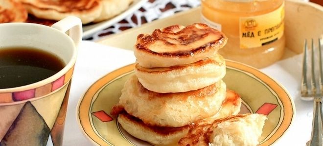 фото2 рецепт вкусных оладий на дрожжах