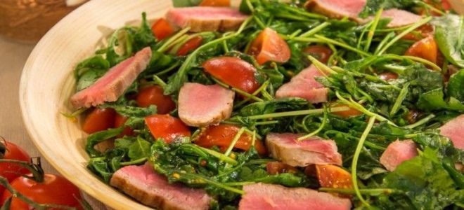 Салат с филе тунца Салат с филе тунца