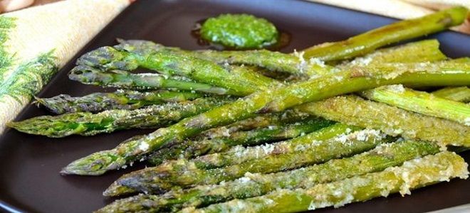 зеленая спаржа в духовке зеленая спаржа в духовке