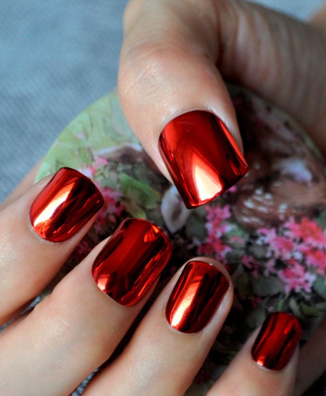 Дизайн ногтей с втиркой раз Дизайн ногтей с втиркой раз