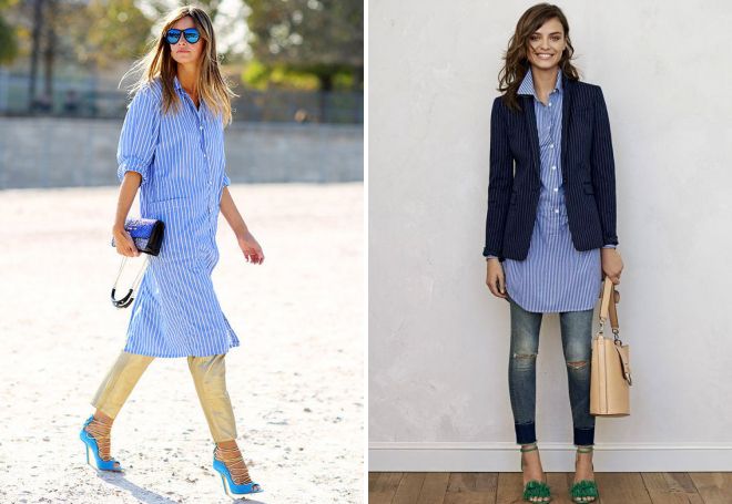 с чем носить платье рубашку с чем носить платье рубашку