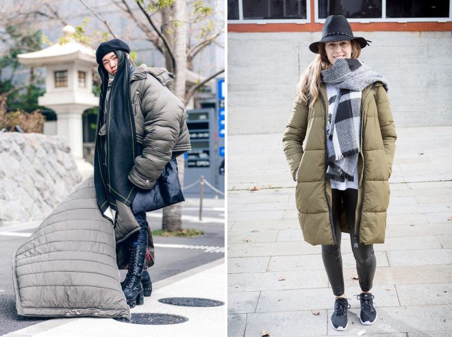 пуховик оверсайз с шарфом пуховик оверсайз с шарфом