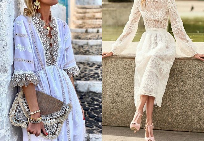 кружевное платье бохо кружевное платье бохо