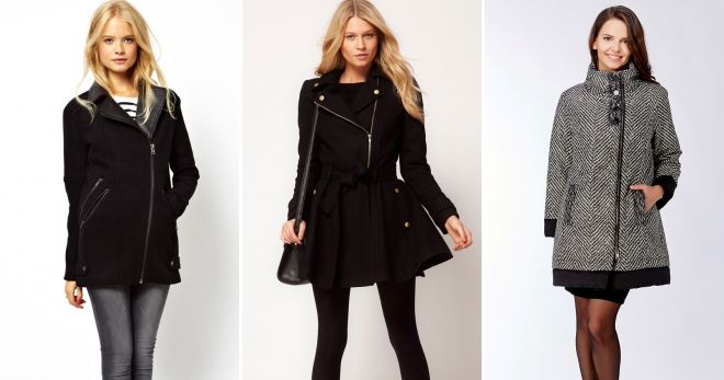 Короткое пальто на молнии Короткое пальто на молнии