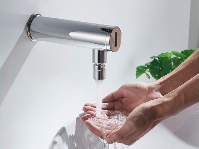 Бесконтактный смеситель Бесконтактный смеситель