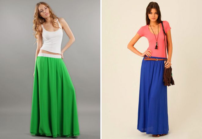 длинные летние юбки в пол длинные летние юбки в пол