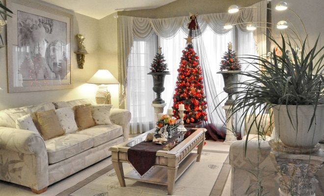 как украсить гостиную к Новому году как украсить гостиную к Новому году