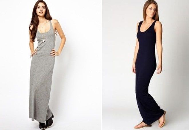 платье майка из трикотажа платье майка из трикотажа