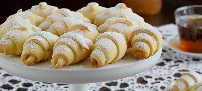рецепт творожных рогаликов с сахаром рецепт творожных рогаликов с сахаром