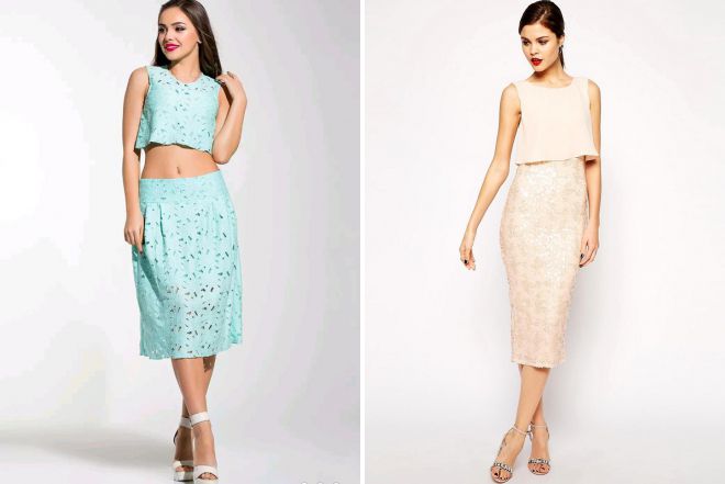 юбка миди и топ юбка миди и топ