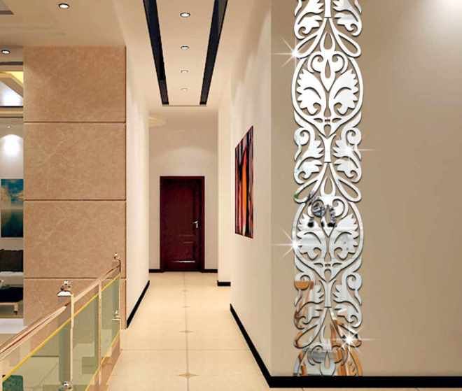 зеркальные наклейки на стену зеркальные наклейки на стену