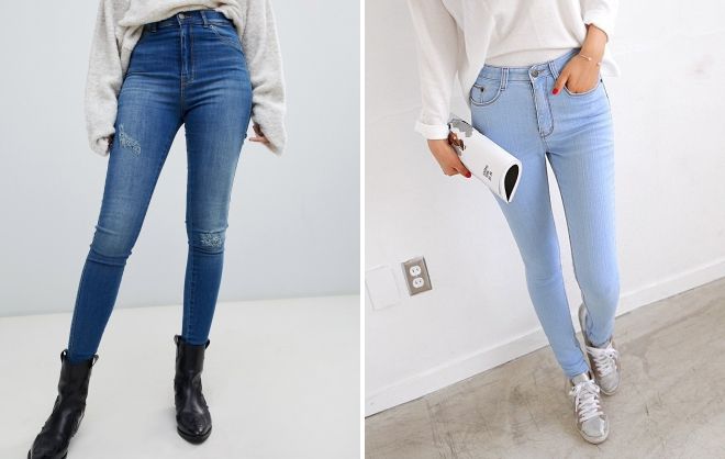 женские зимние джинсы с высокой посадкой женские зимние джинсы с высокой посадкой