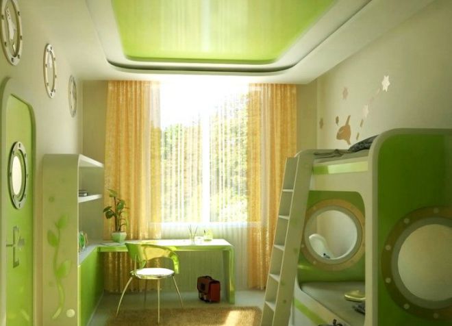 Подвесной потолок в детской Подвесной потолок в детской