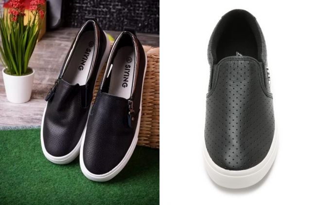 черные кожаные слипоны черные кожаные слипоны