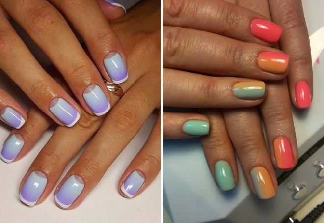 идеи маникюра омбре идеи маникюра омбре